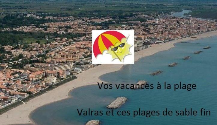 Charmant Mobil Home 2 Chambres Valras Plage Exterior foto